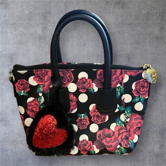 Luv Betsey By Betsey Johnson Small Satchel W/Crossbody Strap - NWOT - Picture 2 of 10